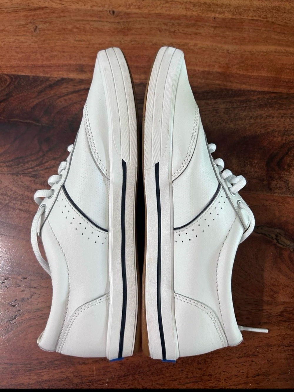 Keds Women’s White Lace-Up Sneakers
